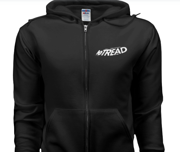 No Tread "Logo" Drift Full-zip Hoodie