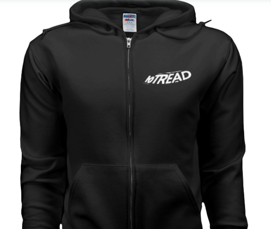 No Tread "Logo" Drift Full-zip Hoodie